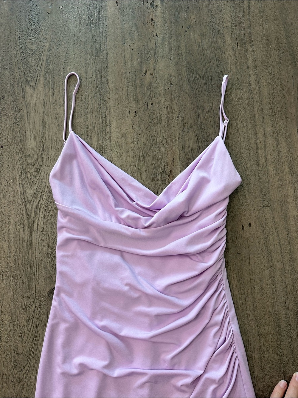 Katie May Surreal Lilac Backless Cowl-Back Slip Gown S - Picture 5 of 10